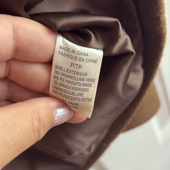 •Theory Virgin Wool Jacket Peacoat - Picture 7 of 8